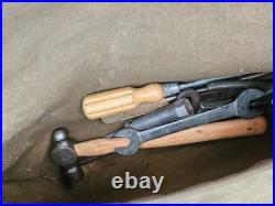 Lot bord outils Jeep M201 Hotchkiss Delahaye armée Française Indo Algérie