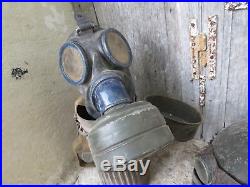 Lot casque allemand M40 boitier mask insigne lunettes NORMANDIE ORIGINAL WWII