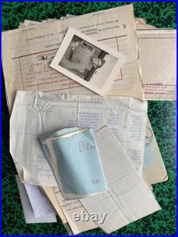 Lot correspondance Feldpost documents photos Malgré-Nous Saverne Alsace 39 45