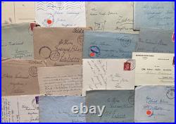 Lot correspondance Feldpost documents photos Malgré-Nous Saverne Alsace 39 45