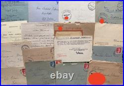Lot correspondance Feldpost documents photos Malgré-Nous Saverne Alsace 39 45