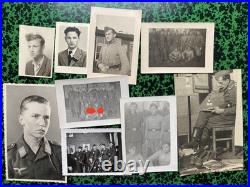 Lot correspondance Feldpost documents photos Malgré-Nous Saverne Alsace 39 45