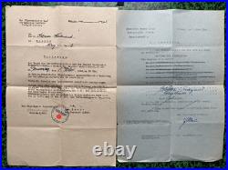 Lot correspondance Feldpost documents photos Malgré-Nous Saverne Alsace 39 45