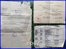 Lot correspondance Feldpost documents photos Malgré-Nous Saverne Alsace 39 45