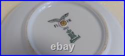 Lot de 5 Assiettes Allemande Originale Porcelaine WW2 Luftwaffe 1940 Bavaria