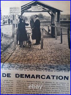 Lot de documents historiques rares Seconde guerre mondiale