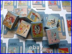 Lot guerre 1945 Nieppe 25 boites humour enfant Goering Adolf Rationnement ww2