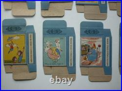 Lot guerre 1945 Nieppe 25 boites humour enfant Goering Adolf Rationnement ww2