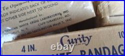 Lot pansements us ww2 1944 kia 1944 boite carton brassard medic medical usa MD