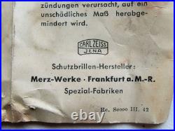 Lunettes Allemandes WW2