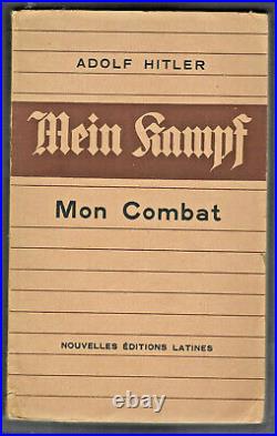 MEIN KAMPF édition originale de 1934, texte intégral, Nouvelles Editions Latines