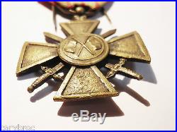 Médaille croix de guerre 1943 GIRAUD France Libre FAFL Afrique du Nord 39-45