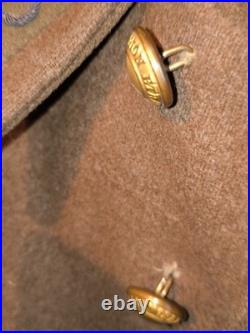 Manteau 3/4 drap kaki pattes de col Légion Étrangère TBE France 1940 ww2