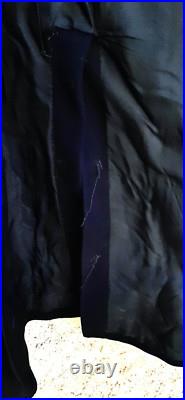 Manteau Contre Amiral 1940/44 Drap de laine Marine WWII ORIGINAL UNIFORME FRANCE