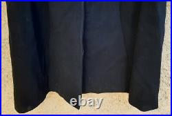 Manteau Contre Amiral 1940/44 Drap de laine Marine WWII ORIGINAL UNIFORME FRANCE