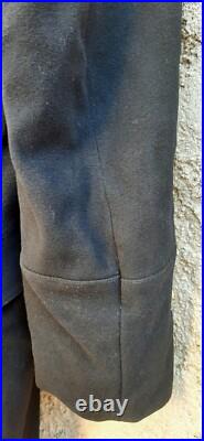 Manteau Contre Amiral 1940/44 Drap de laine Marine WWII ORIGINAL UNIFORME FRANCE