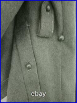 Manteau Drap Kaki Pour Troupes Montées Modèle 1920 Daté 1934 État Parfait