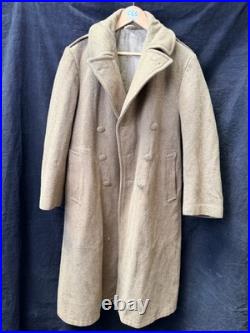 Manteau Laine Militaire WW2 US Army Taille 36 Regular 1943
