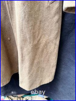 Manteau Laine Militaire WW2 US Army Taille 36 Regular 1943