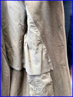 Manteau Laine Militaire WW2 US Army Taille 36 Regular 1943