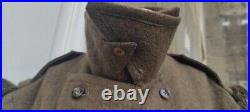 Manteau armistice modèle 1941 de l'Infanterie Coloniale patte épaule campagne