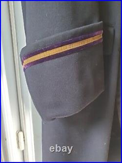 Manteau d'officier de marine 1955 et pantalon. Taille XL