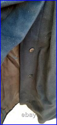 Manteau vintage Drap de Laine Capitaine Médecin Marine Nationale 1960 ORIGINAL