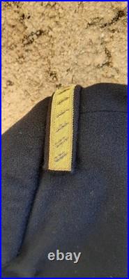 Manteau vintage Drap de Laine Capitaine Médecin Marine Nationale 1960 ORIGINAL