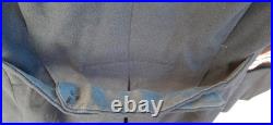 Manteau vintage Drap de Laine Capitaine Médecin Marine Nationale 1960 ORIGINAL