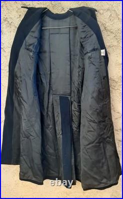 Manteau vintage Drap de Laine Capitaine Médecin Marine Nationale 1960 ORIGINAL