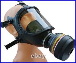 Masque Gaz Militaire Filtre Respirateur Medium Nato Full Face Absorber Panoramic