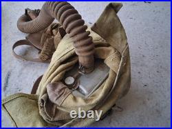 Masque à gaz BELGE obsolète ww2 39-45 FRANCE 1939 1940
