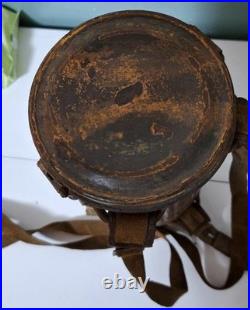 Masque à gaz allemand camouflé 3 tons ww2