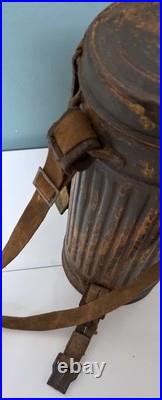 Masque à gaz allemand camouflé 3 tons ww2