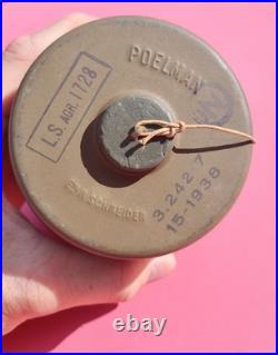 Masque à gaz français de la seconde guerre mondiale, datant de 1938