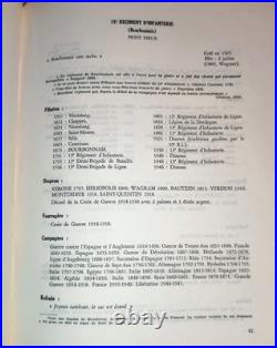 Militaria Livre Rare Recueil d'Historiques de l'Infanterie Française