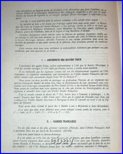 Militaria Livre Rare Recueil d'Historiques de l'Infanterie Française