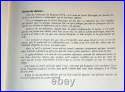 Militaria Livre Rare Recueil d'Historiques de l'Infanterie Française