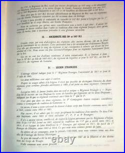 Militaria Livre Rare Recueil d'Historiques de l'Infanterie Française