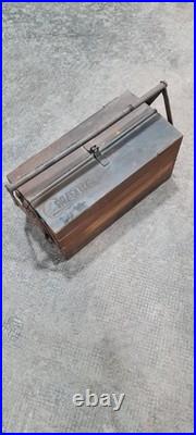 Militaria Matra Allemand Ww2 Caisse À Outils Luftwaffe or Panzer Rare Original