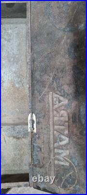 Militaria Matra Allemand Ww2 Caisse À Outils Luftwaffe or Panzer Rare Original