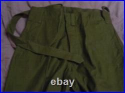 Militaria Pantalon Travail Equipement Militaire 1940 Ww2 Region Normandie France