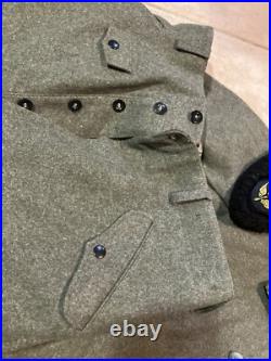 Militaria WW2 Suede Uniforme Casque 1939-1945 Reconstituteur