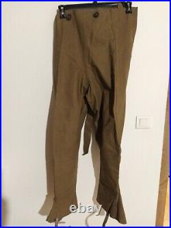 Militaria Ww2 Anglais Surpantalon De Motard 1943 Tbe