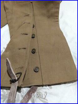 Militaria Ww2 Anglais Surpantalon De Motard 1943 Tbe