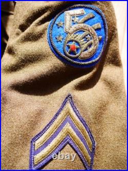 Militaria Ww2 Blouson Ike Usaaf