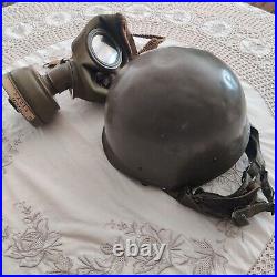 Military Helmet And Military Gaz Mask