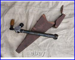 Monoculaire périscope camouflé France 40 + son etui de cuir WW2 optique claire