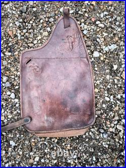 Monosac toile et cuir cavalerie 7e dragons 2e esc France ww2 harnachement équipe