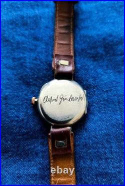 Montre-bracelet Pilote As Luftwaffe 2ème Guerre Mondiale Alfred Grislawski